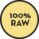 خام 100%
